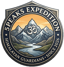 5 Peaks Expedition — Himalayan Guardians logo